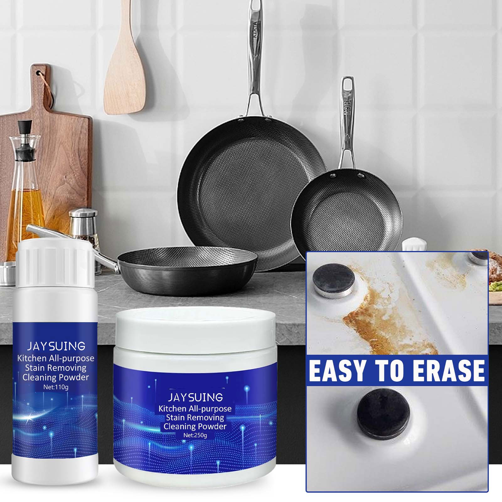 Kitchen Cleaner With Baking Soda - Baking Soda Kitchen Cleaning Powder All-Purpose