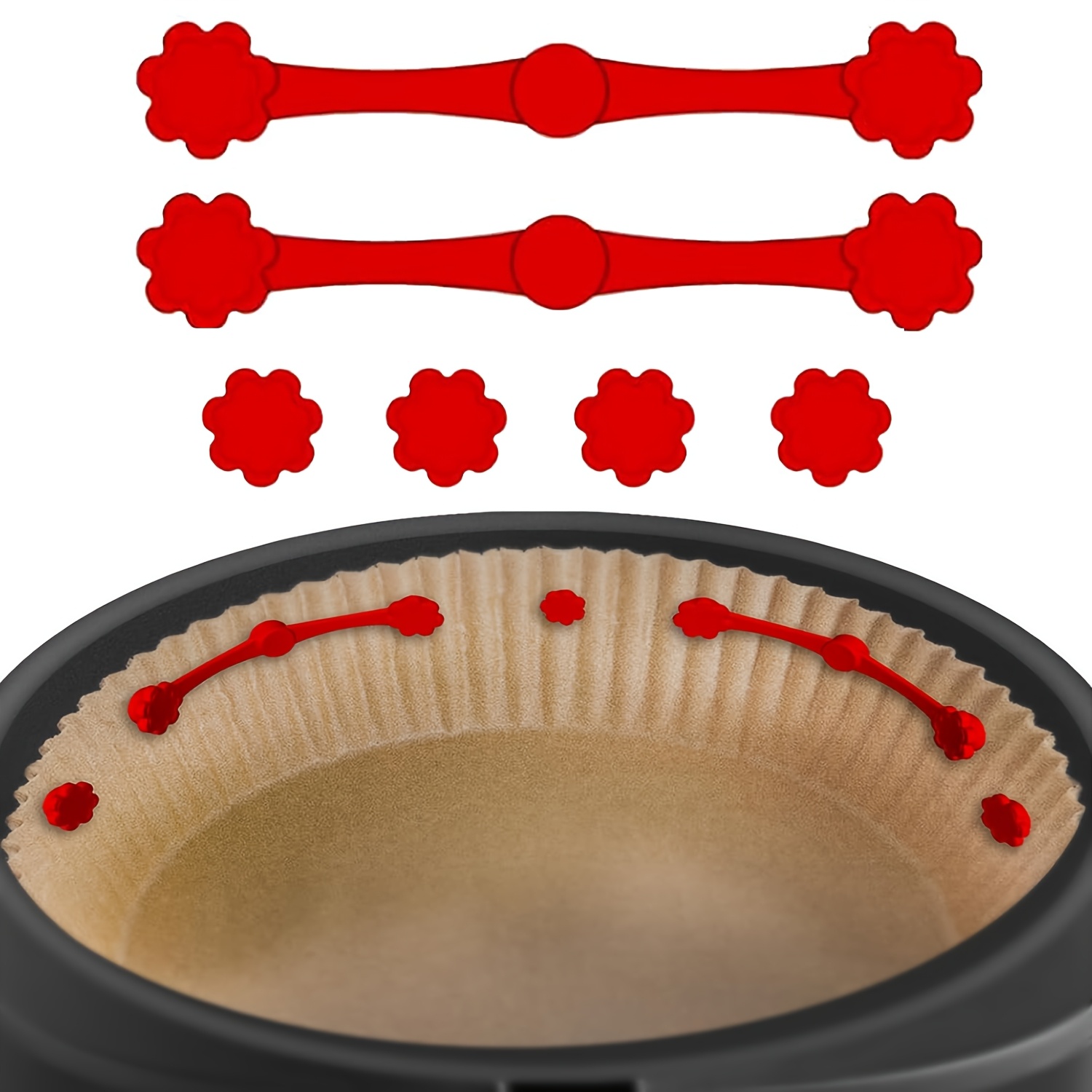 1/2Set Air Fryer Magnet Silico - Kitchen Baking Paper avis et prix