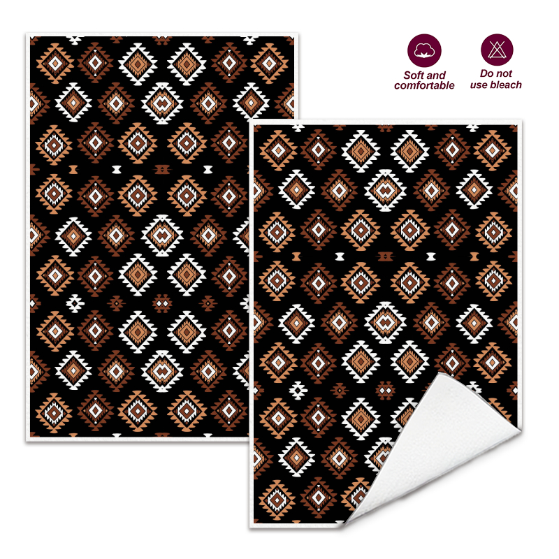 2Pcs, Bohemian Style Diamond-P - Kitchen Baking Necessities avis et prix