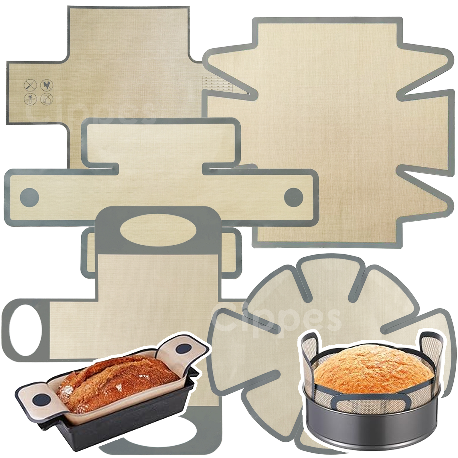 Silicone Bread Loaf Pan Liners - Kitchen Baking Mat avis et prix