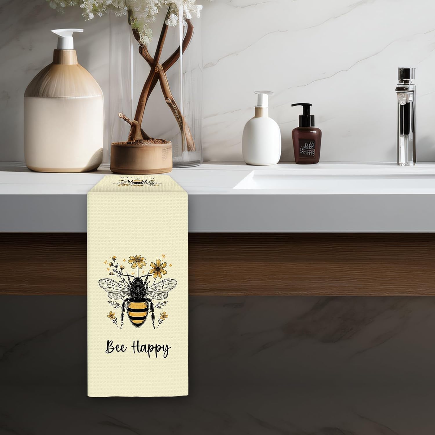 2Pcs, Summer Bee Happy Kitchen - Kitchen Baking Necessities avis et prix