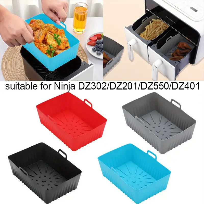 Silicone Air Fryer Liners Non- - Kitchen Baking Zone avis et prix