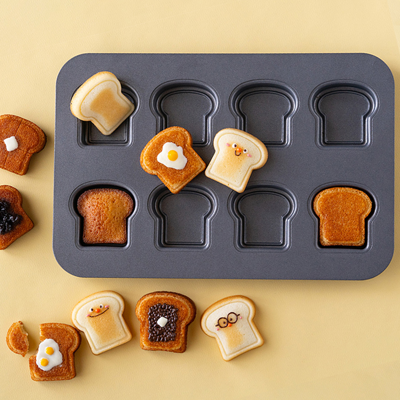 8 Cavity Toast Bread Pattern C - Kitchen Baking Gadgets avis et prix