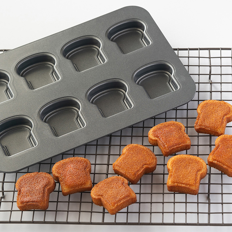 8 Cavity Toast Bread Pattern C - Kitchen Baking Gadgets avis et prix