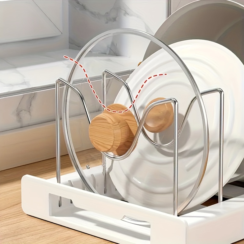 Cookware Organizer Rack, Expan - Kitchen Cabinet Baking Organizer avis et prix
