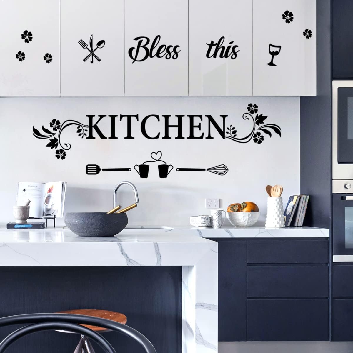 Bless This Kitchen Wall Decal  - Kitchen Baking Paper avis et prix