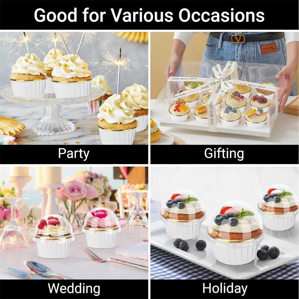 50 pcs Muffins Cup Paper Cupca - Kitchen Baking Paper avis et prix