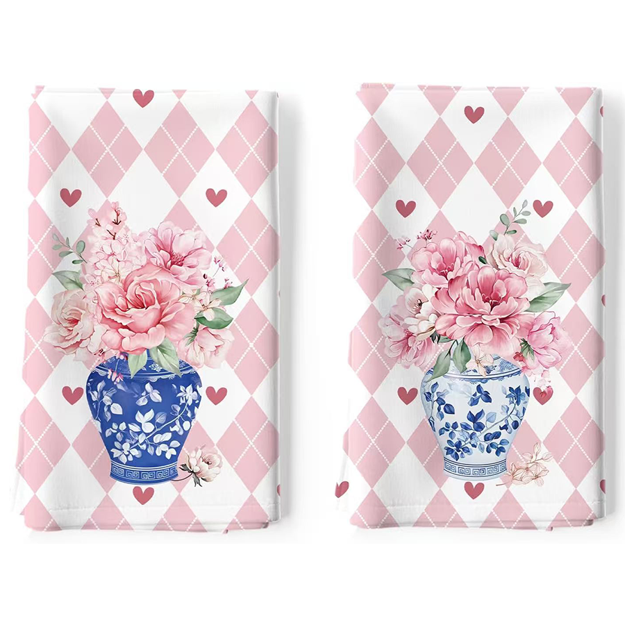 2Pcs, Pink and White Diamond-P - Kitchen Baking Necessities avis et prix