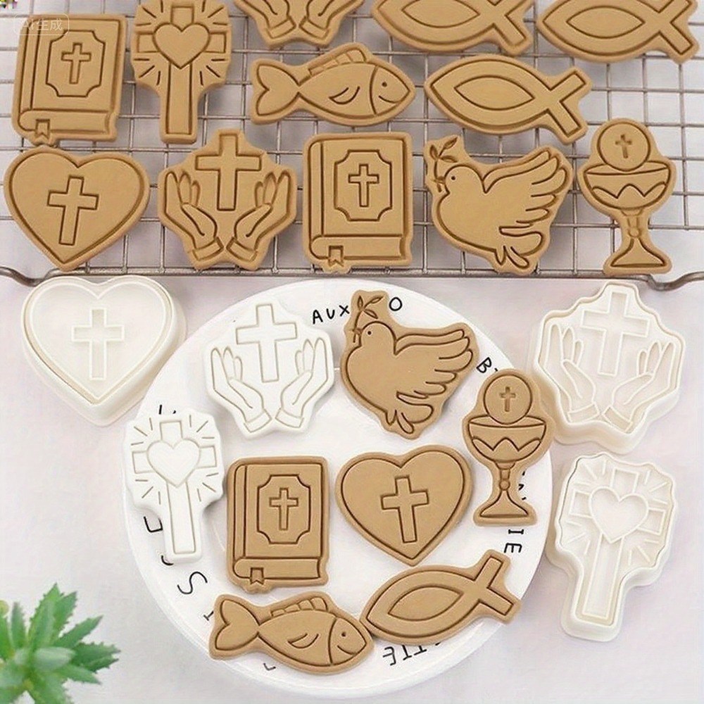 8Pcs Cute Bear Santa/reindeer  - Kitchen Baking Cookies avis et prix