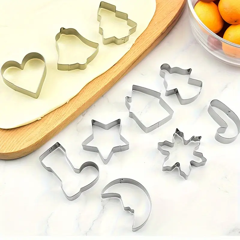10PC Christmas Cookie Cutter S - Kitchen Baking Cookies avis et prix