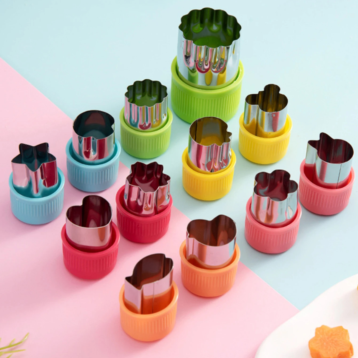 Colorful Cookie Cutter Set, 12 - Kitchen Baking Cookies avis et prix