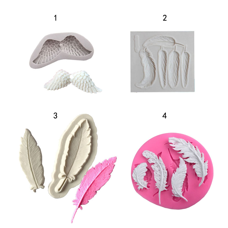 Leaves feather&wings shape 3D  - Kitchen Baking Gadgets avis et prix