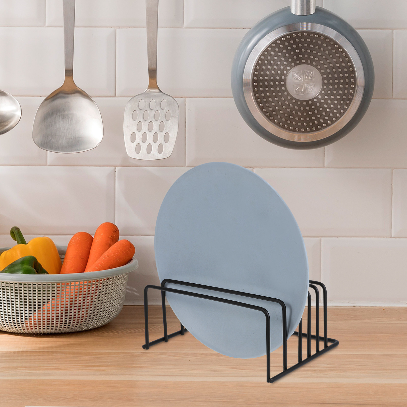 2Pcs Metal Kitchen Lid and Cut - Kitchen Cabinet Baking Organizer avis et prix