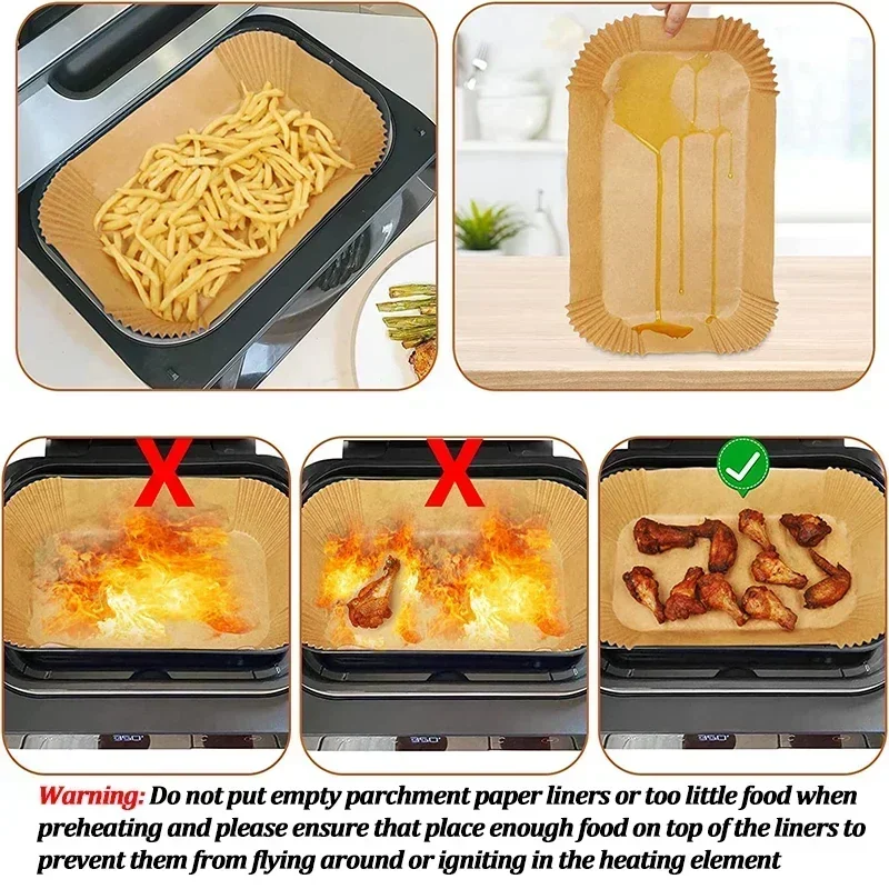 Disposable Air Fryer Paper Non - Kitchen Baking Paper avis et prix