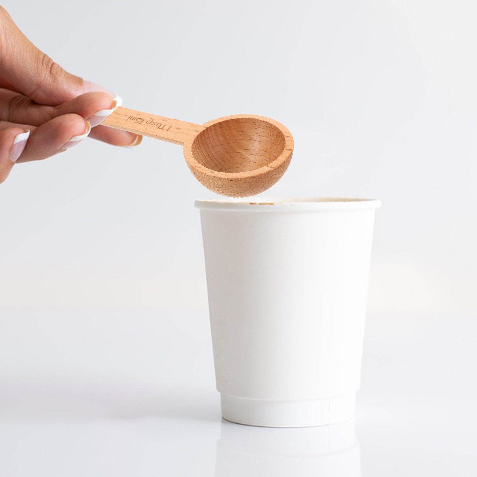4Pcs Coffee Scoops Wooden Meas - Kitchen Baking Soda avis et prix