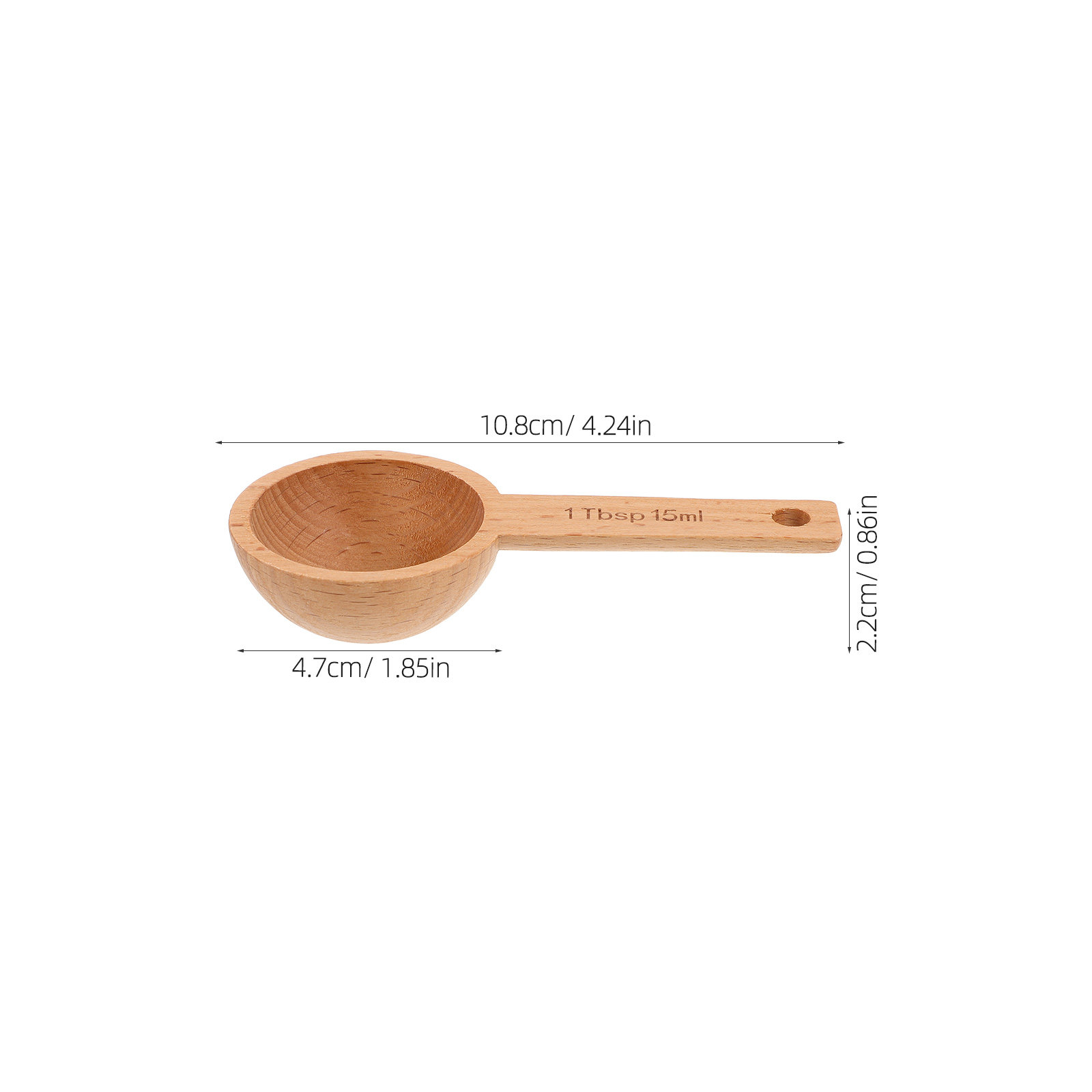 4Pcs Coffee Scoops Wooden Meas - Kitchen Baking Soda avis et prix