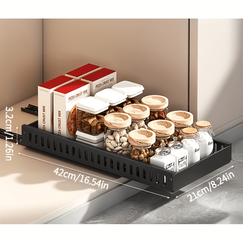 1/2pcs Kitchen Storage Rack, A - Kitchen Cabinet Baking Organizer avis et prix