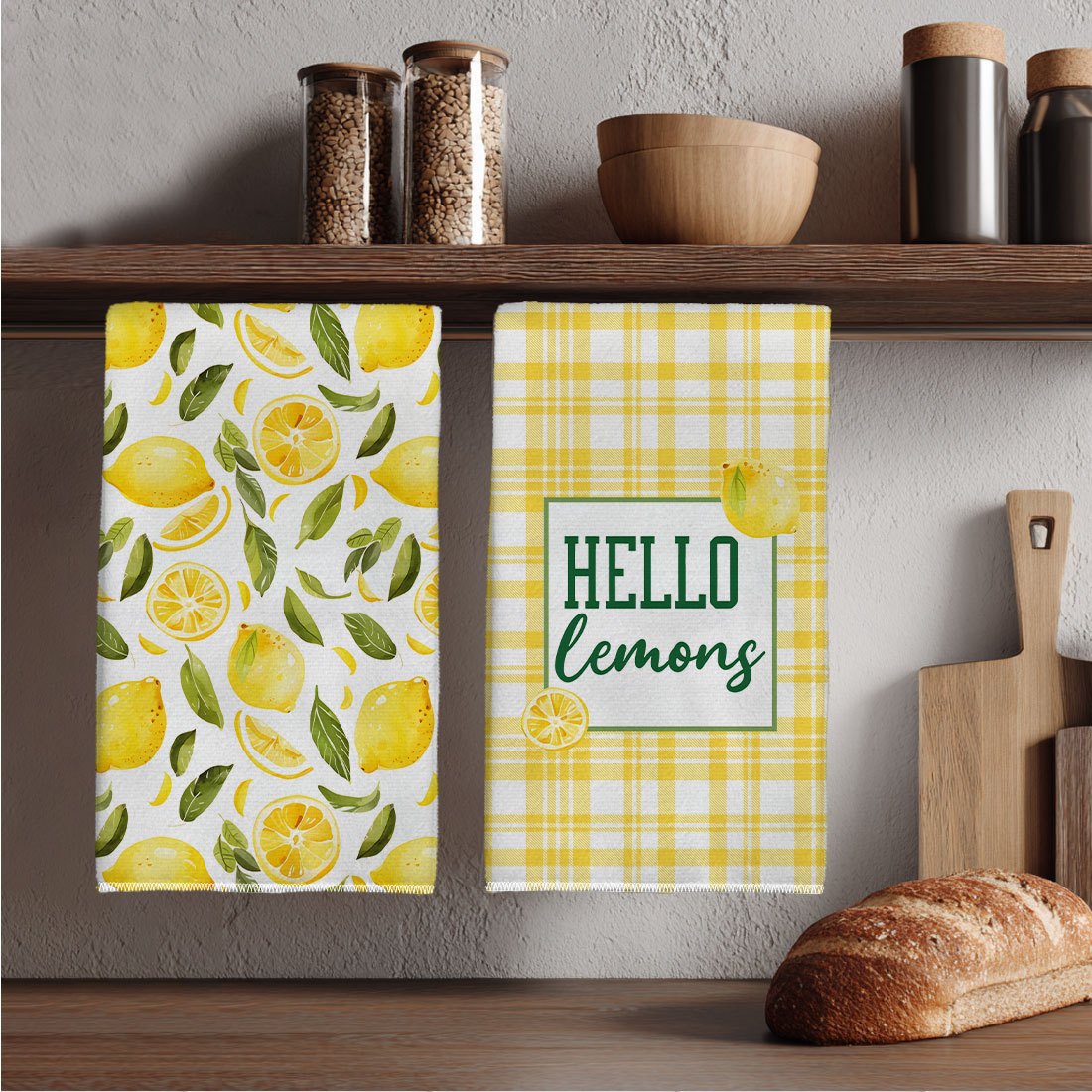 2Pcs, Yellow and White Checker - Kitchen Baking Necessities avis et prix