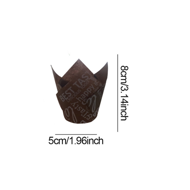 50Pcs/100Pcs Coffee-Themed Tul - Kitchen Baking Paper avis et prix