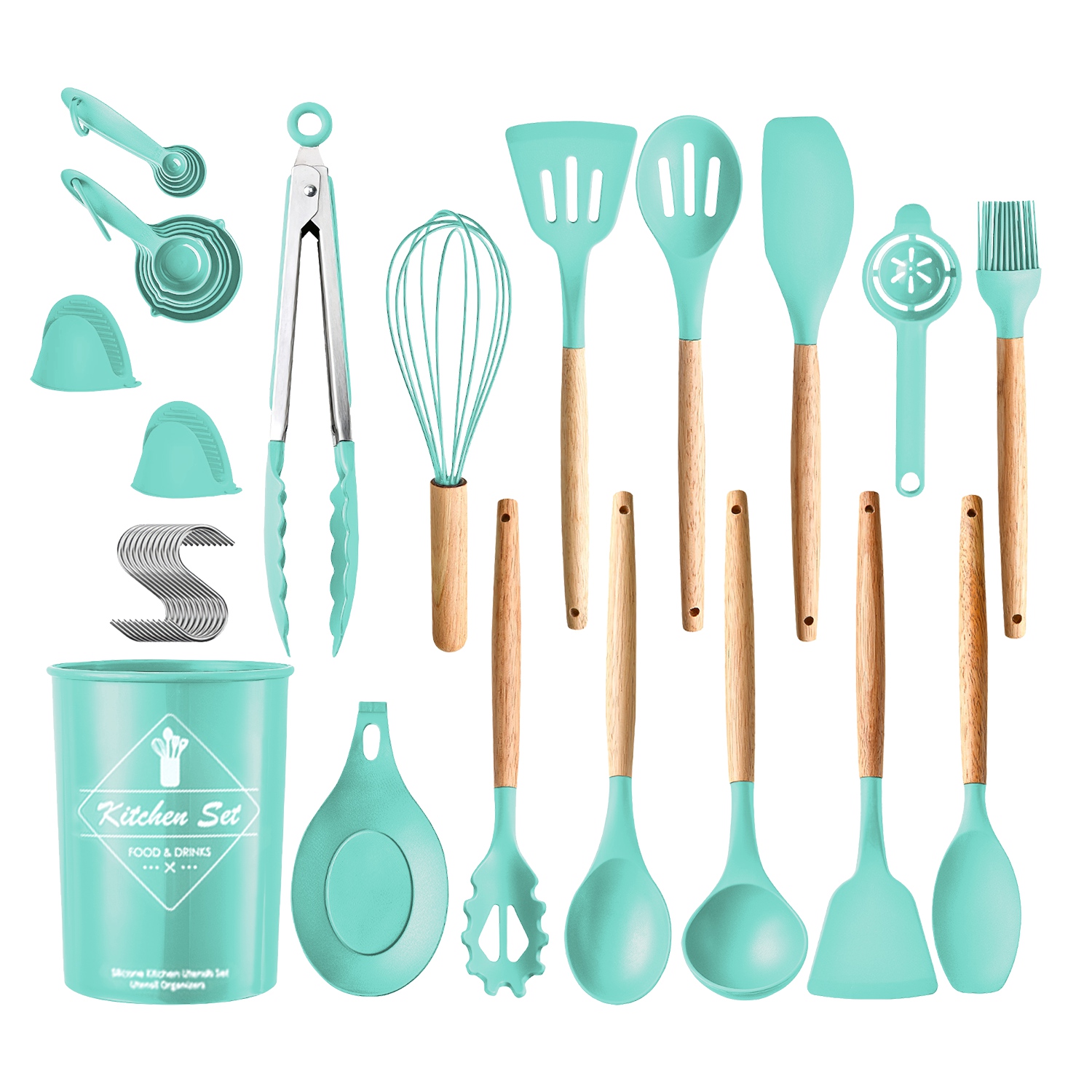 35Pcs Kitchen Cooking Utensils - Kitchen Baking Necessities avis et prix