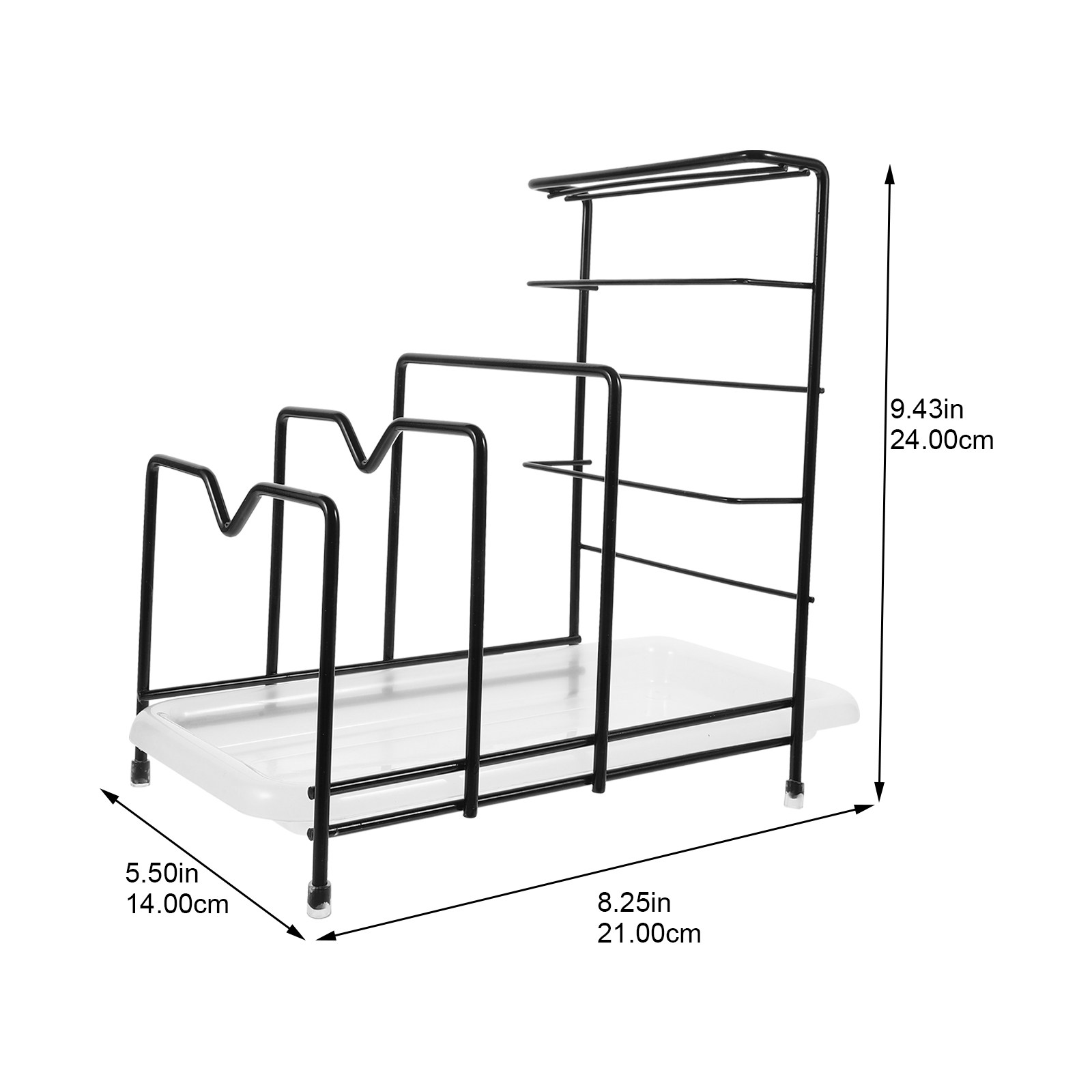 Pot Lid Rack Cutting Board Org - Kitchen Cabinet Baking Organizer avis et prix