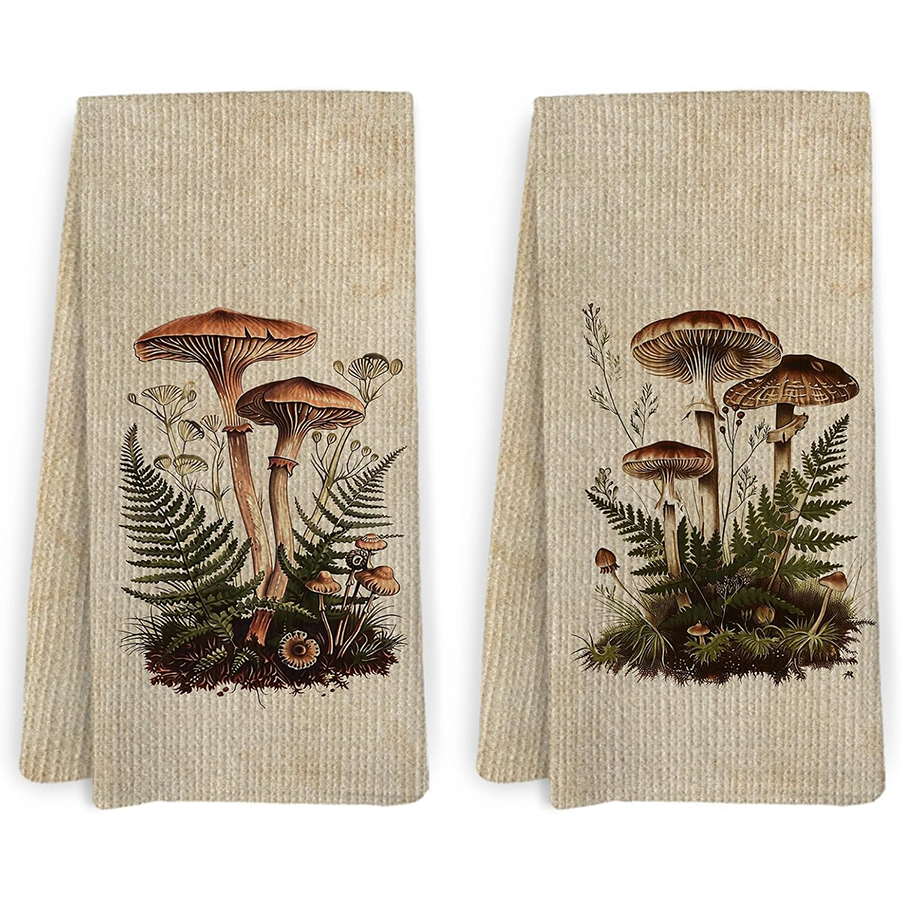 2Pcs, Vintage Mushroom Kitchen - Kitchen Baking Necessities avis et prix