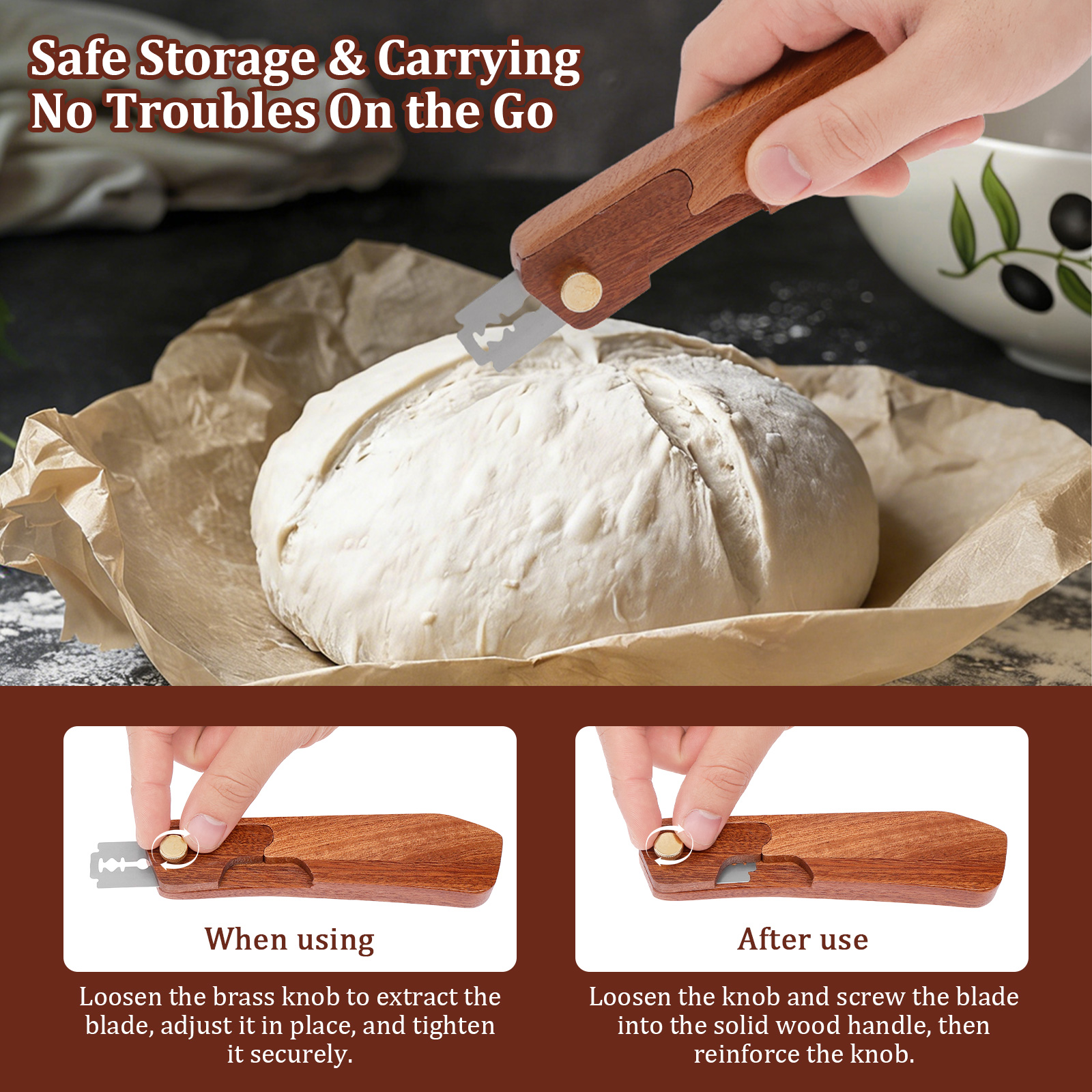 Bread Lame Sourdough Scorer To - Kitchen Baking Gadgets avis et prix
