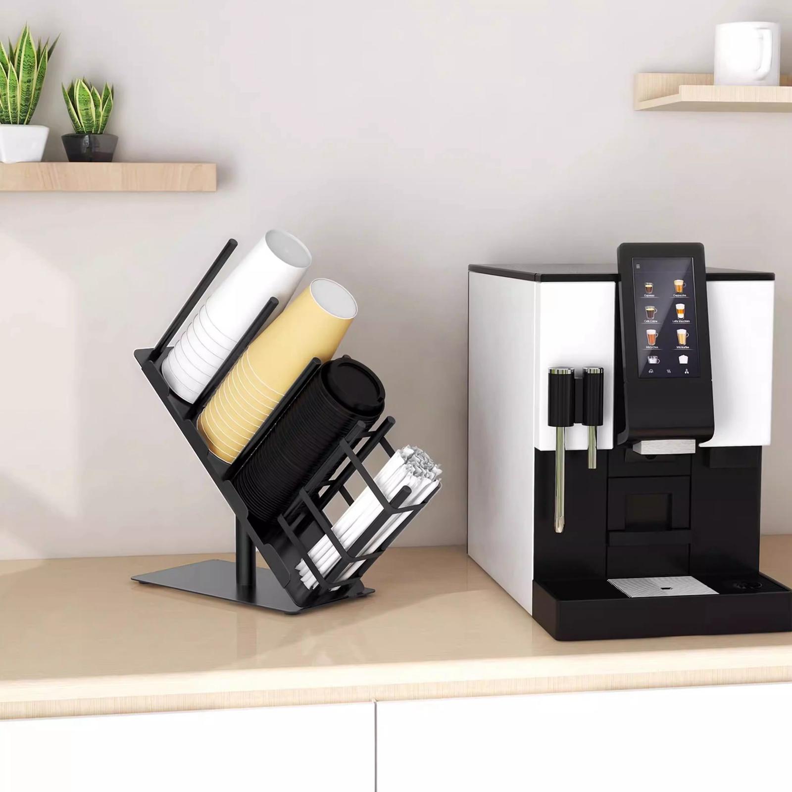 Paper Cup and Lid Holder Stora - Kitchen Cabinet Baking Organizer avis et prix
