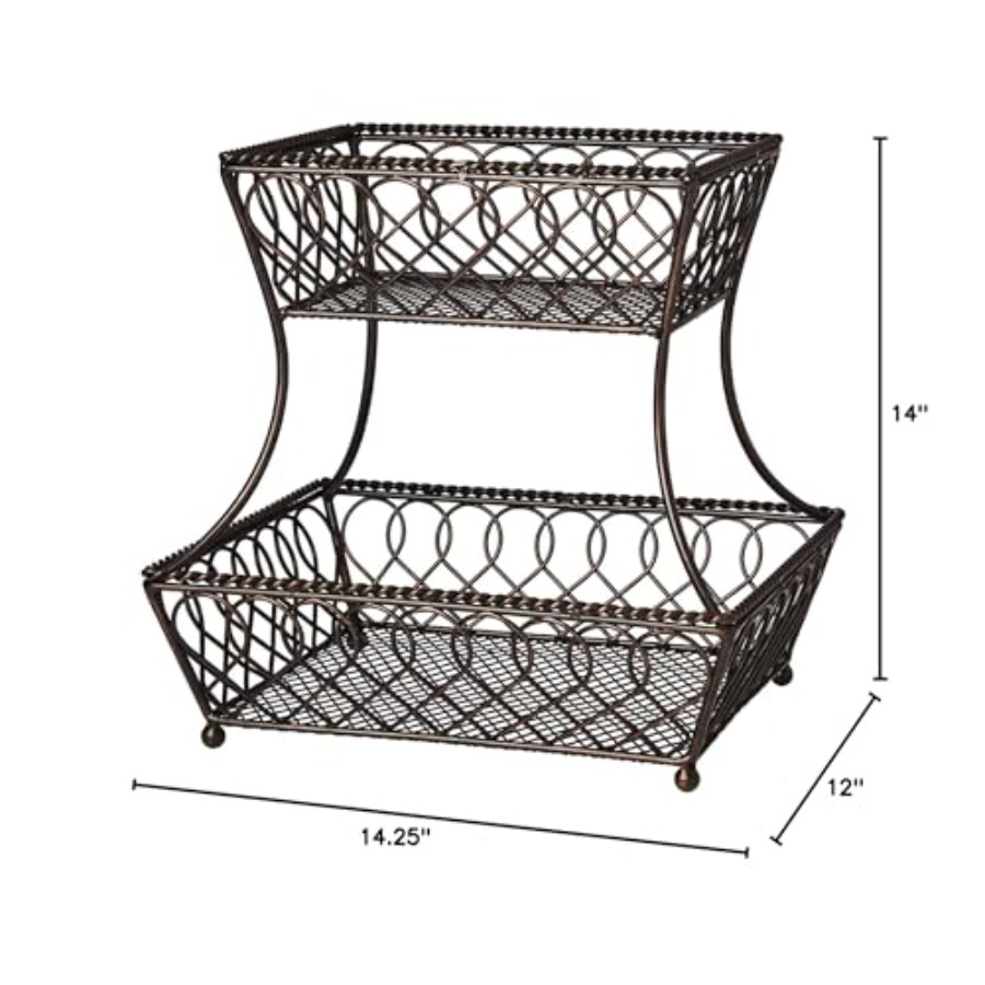 Loop and Lattice 2-Tier Rectan - Kitchen Baking Mat avis et prix