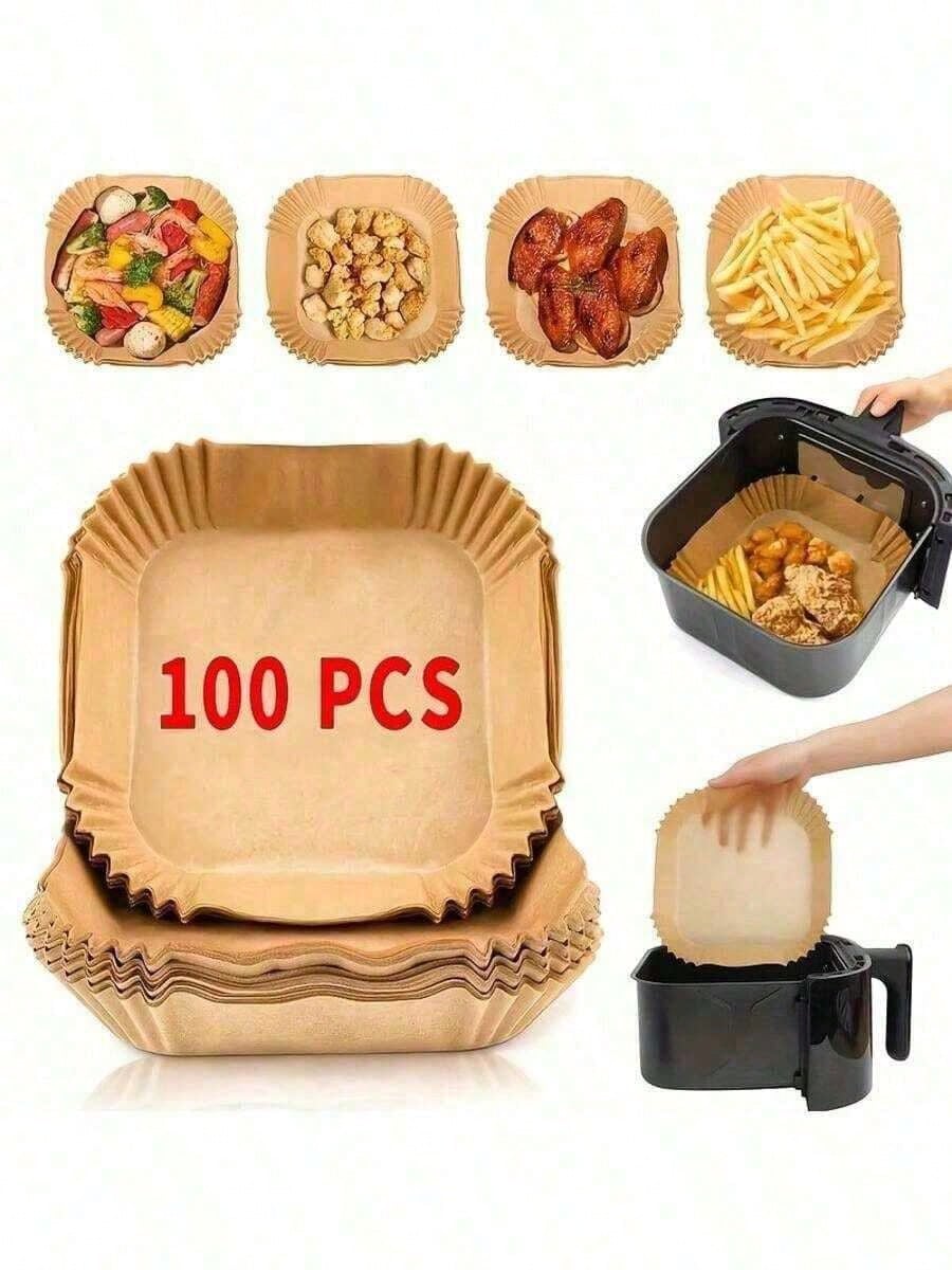 100pcs, Square Disposable Air  - Kitchen Baking Paper avis et prix