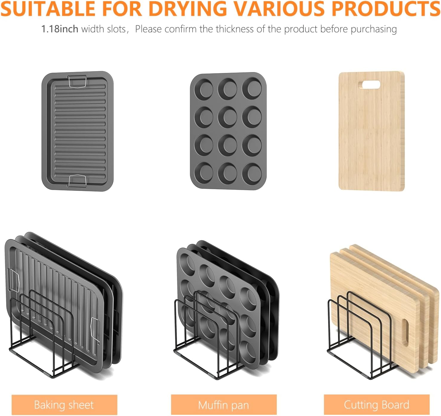 Kitchen Cabinet Organizer, Ste - Kitchen Cabinet Baking Organizer avis et prix