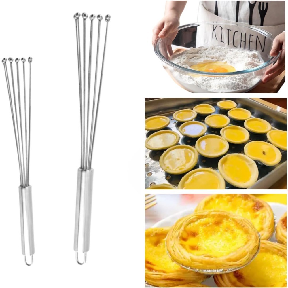 Stainless Steel Manual Egg Bea - Kitchen Baking Necessities avis et prix
