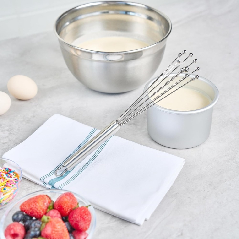 Stainless Steel Manual Egg Bea - Kitchen Baking Necessities avis et prix