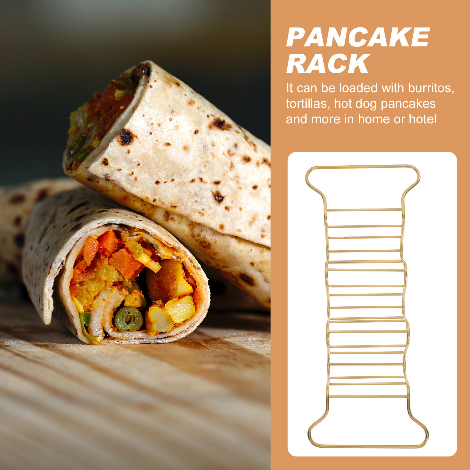 1Pcs Stainless Steel Taco Rack - Kitchen Baking Gadgets avis et prix