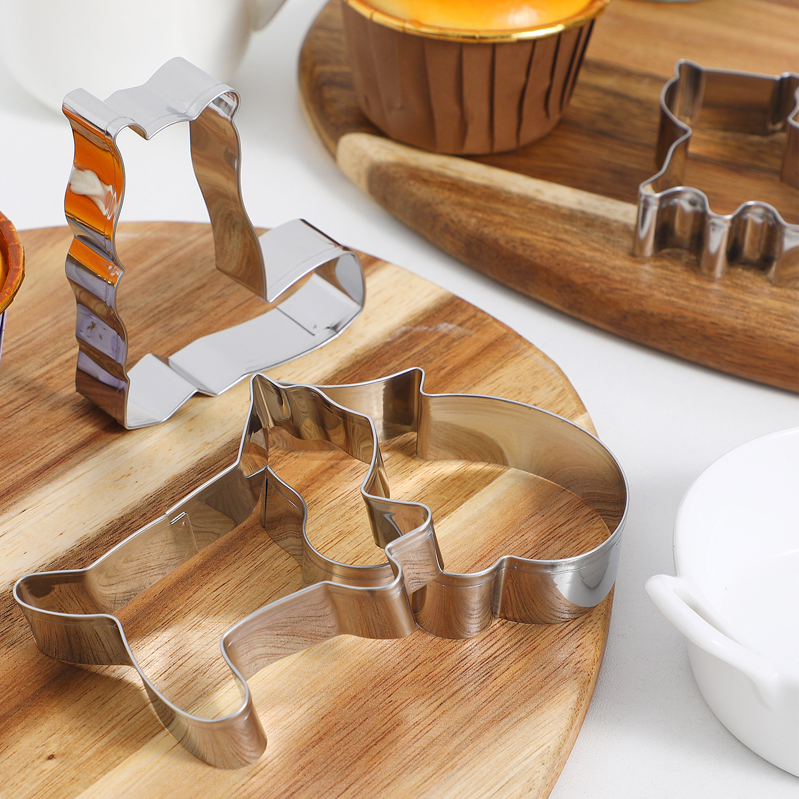 5Pcs Baking Cookie Cutters Cat - Kitchen Baking Cookies avis et prix