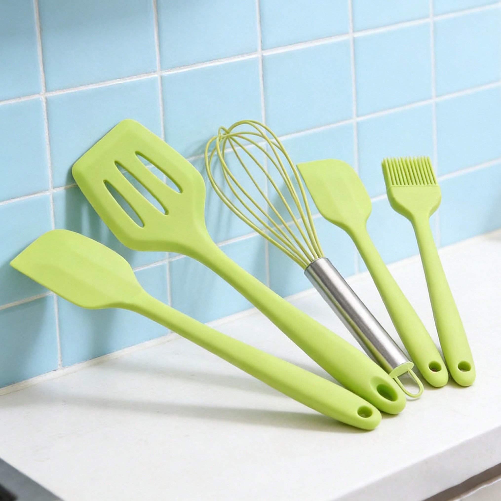 Silicone Cooking Utensils Set, - Kitchen Baking Gadgets avis et prix