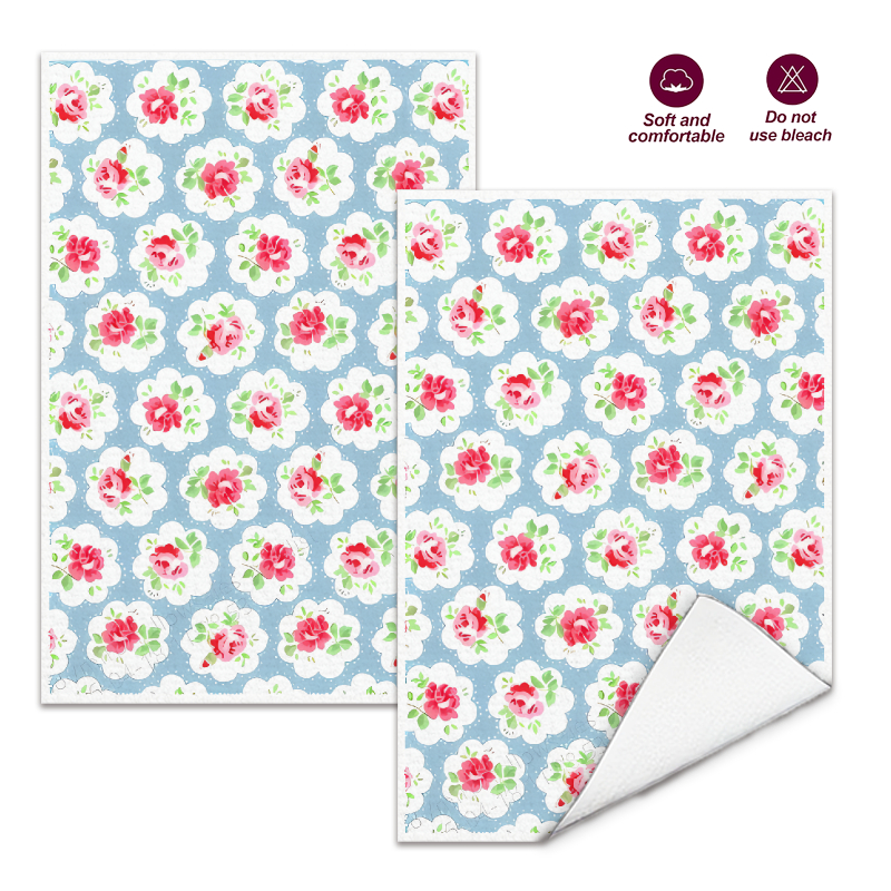 2Pcs, Blue Background with Pin - Kitchen Baking Necessities avis et prix