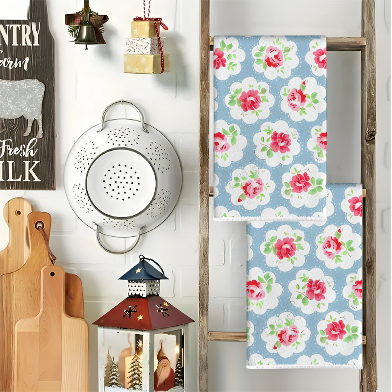 2Pcs, Blue Background with Pin - Kitchen Baking Necessities avis et prix