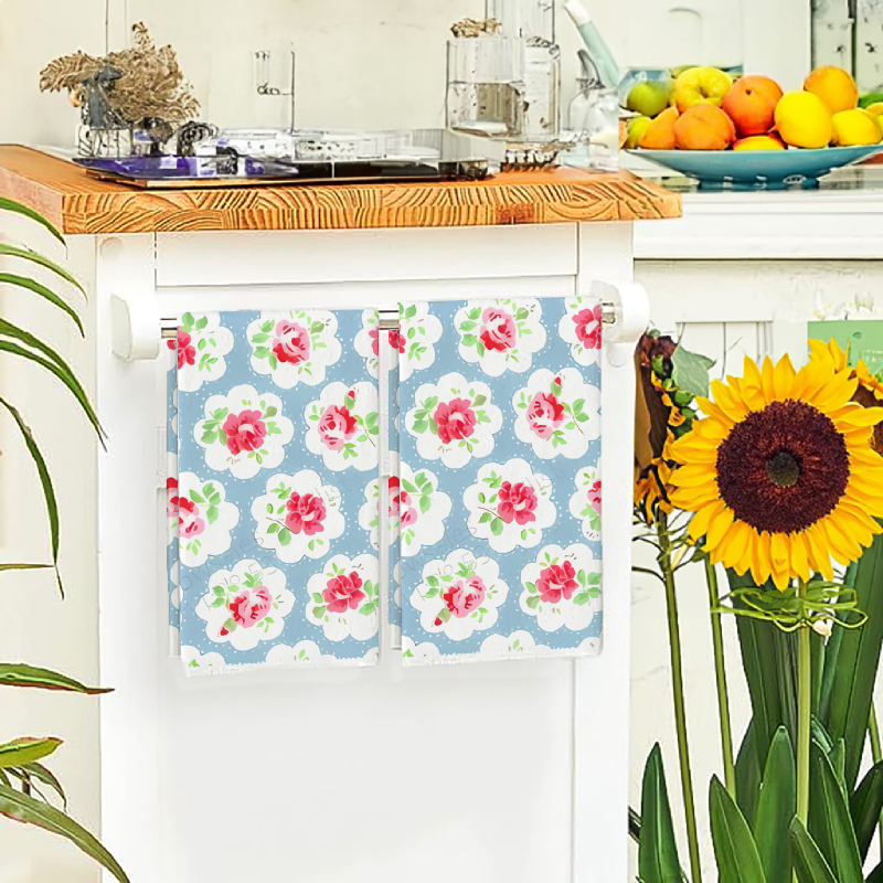 2Pcs, Blue Background with Pin - Kitchen Baking Necessities avis et prix
