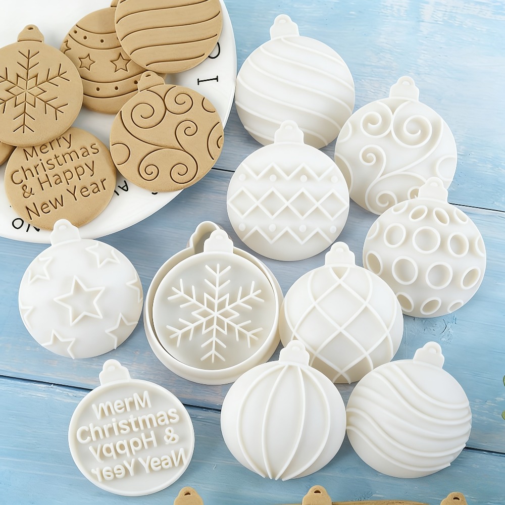 11Pcs Christmas Ornament Cooki - Kitchen Baking Cookies avis et prix