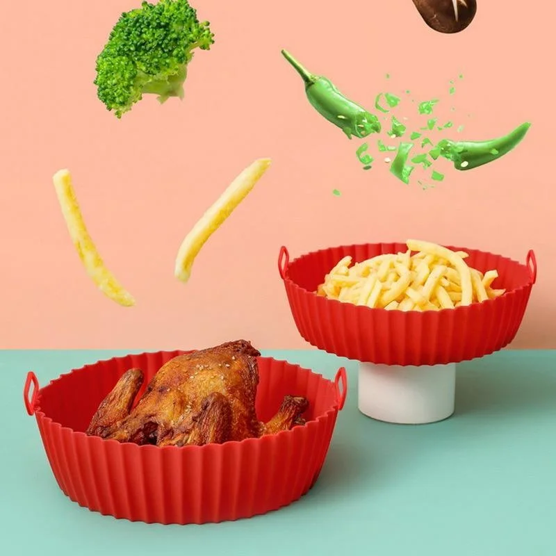 Silicone Basket Pot Tray Airfr - Kitchen Baking Gadgets avis et prix