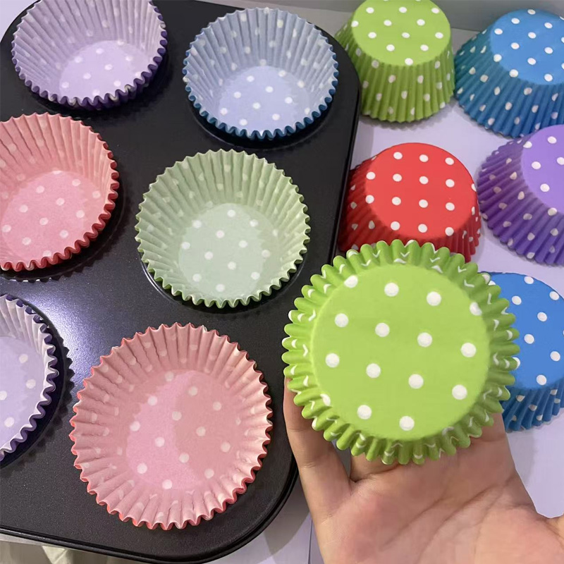 100Pcs/200Pcs Polka Dot Cake P - Kitchen Baking Paper avis et prix
