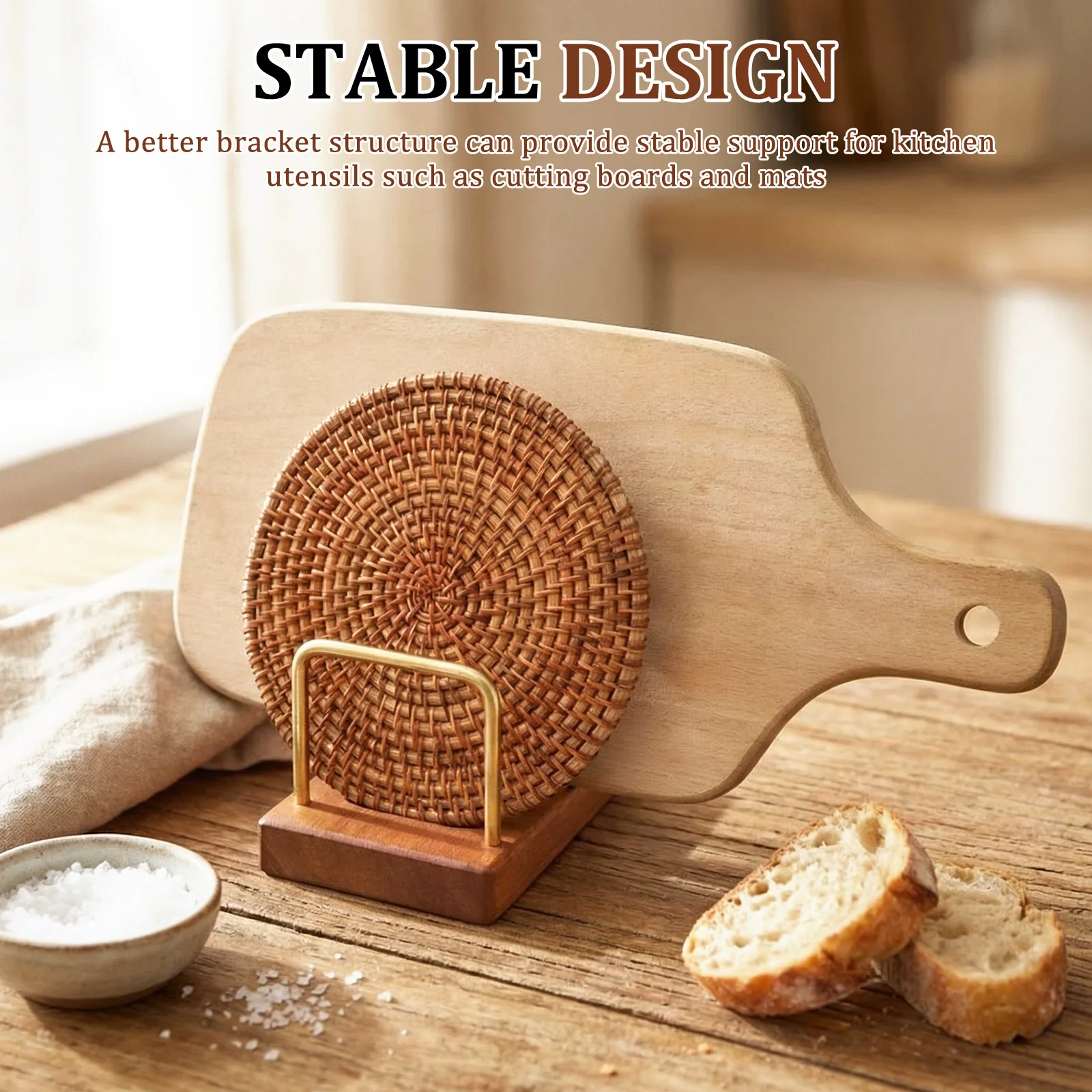 Pot Lid Rack Cutting Board Org - Kitchen Cabinet Baking Organizer avis et prix