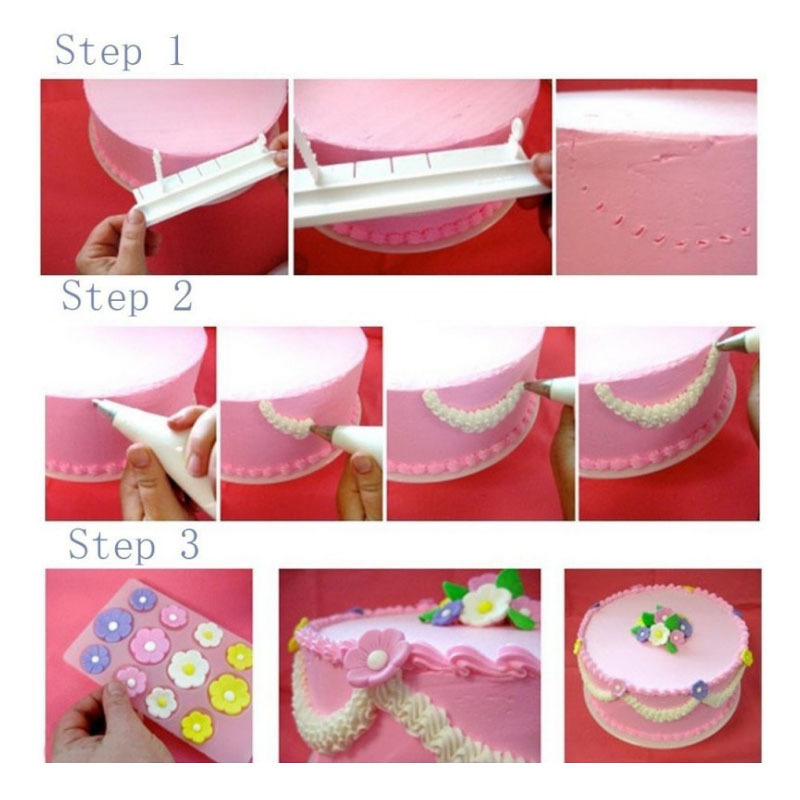 1 Set Fondant Cake Arc Decorat - Kitchenaid Baking Set avis et prix
