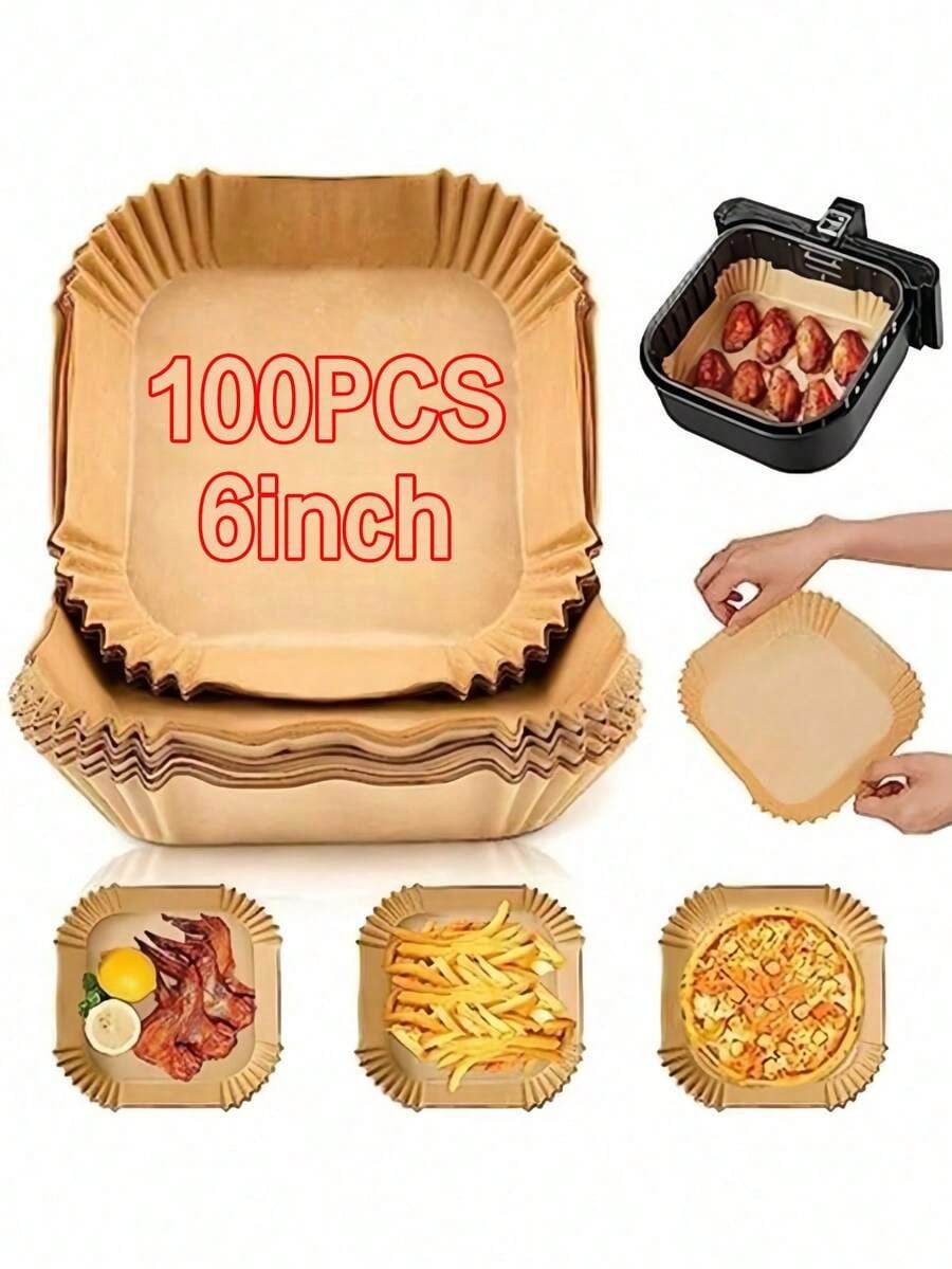 100PCS Disposable Air Fryer Li - Kitchen Baking Paper avis et prix
