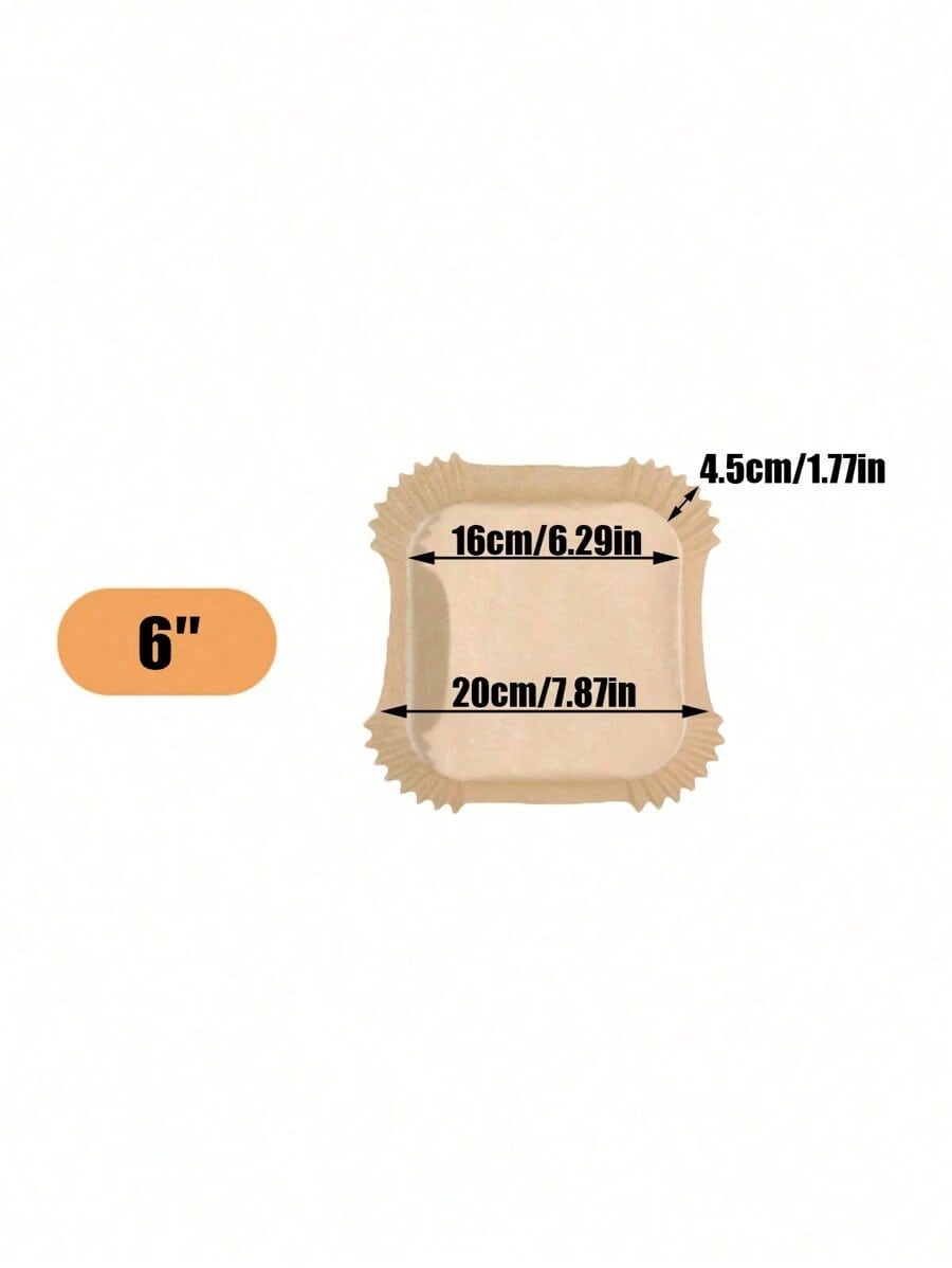 100PCS Disposable Air Fryer Li - Kitchen Baking Paper avis et prix