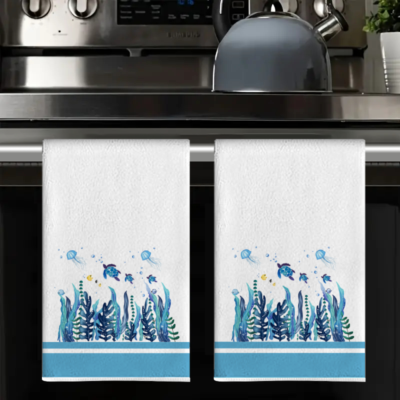 2Pcs, Blue-Edged Sea Turtle Je - Kitchen Baking Necessities avis et prix