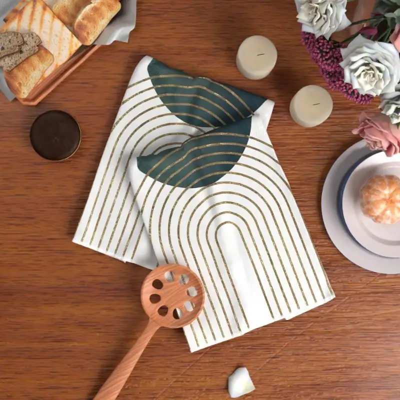 2Pcs, Geometric Abstract Minim - Kitchen Baking Necessities avis et prix